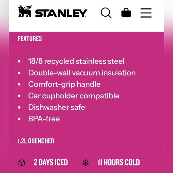 Stanley x Barbie 1.2L Quencher - Picture 5 of 5
